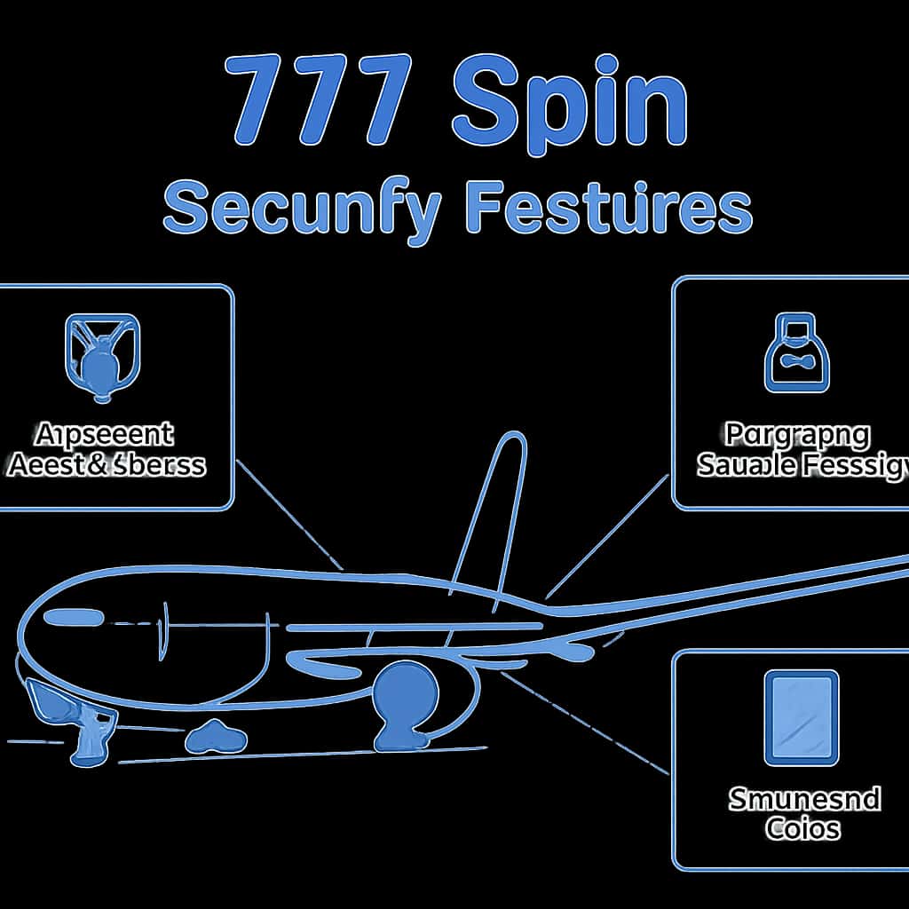 An educational diagram on 777 Spin security features.