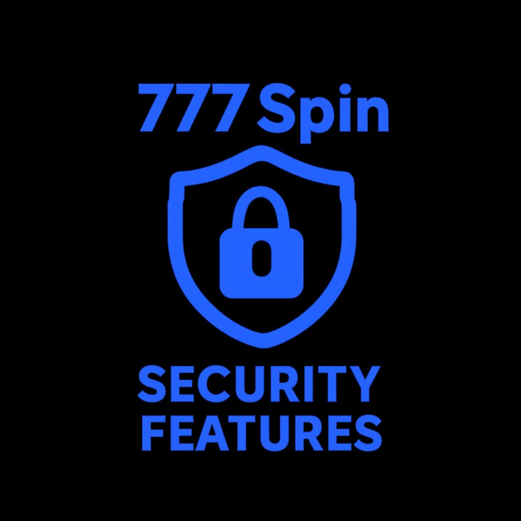 An icon illustrating security features of 777 Spin.