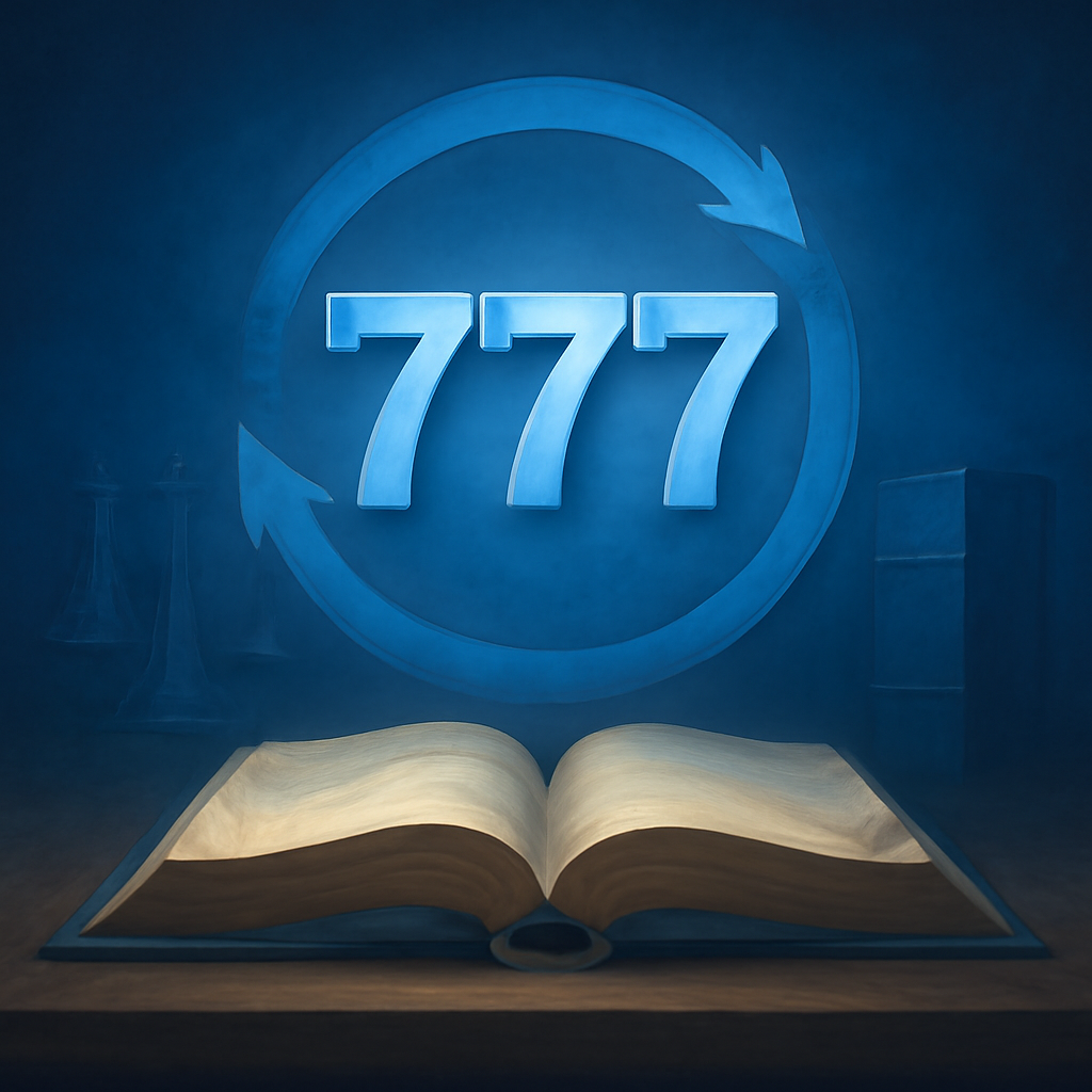 An educational diagram outlining the features of 777 Spin.