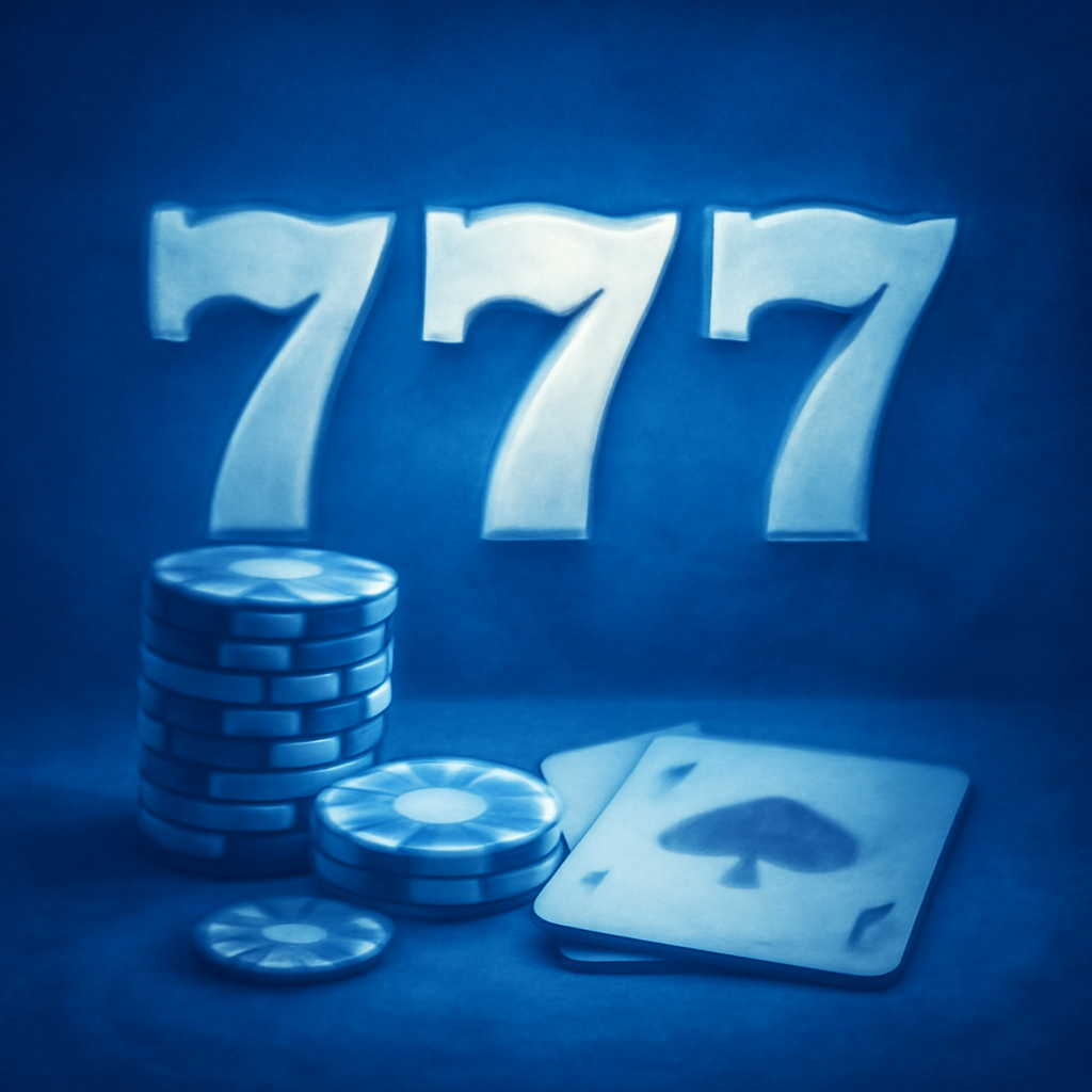 A badge illustrating the features of 777 Spin.