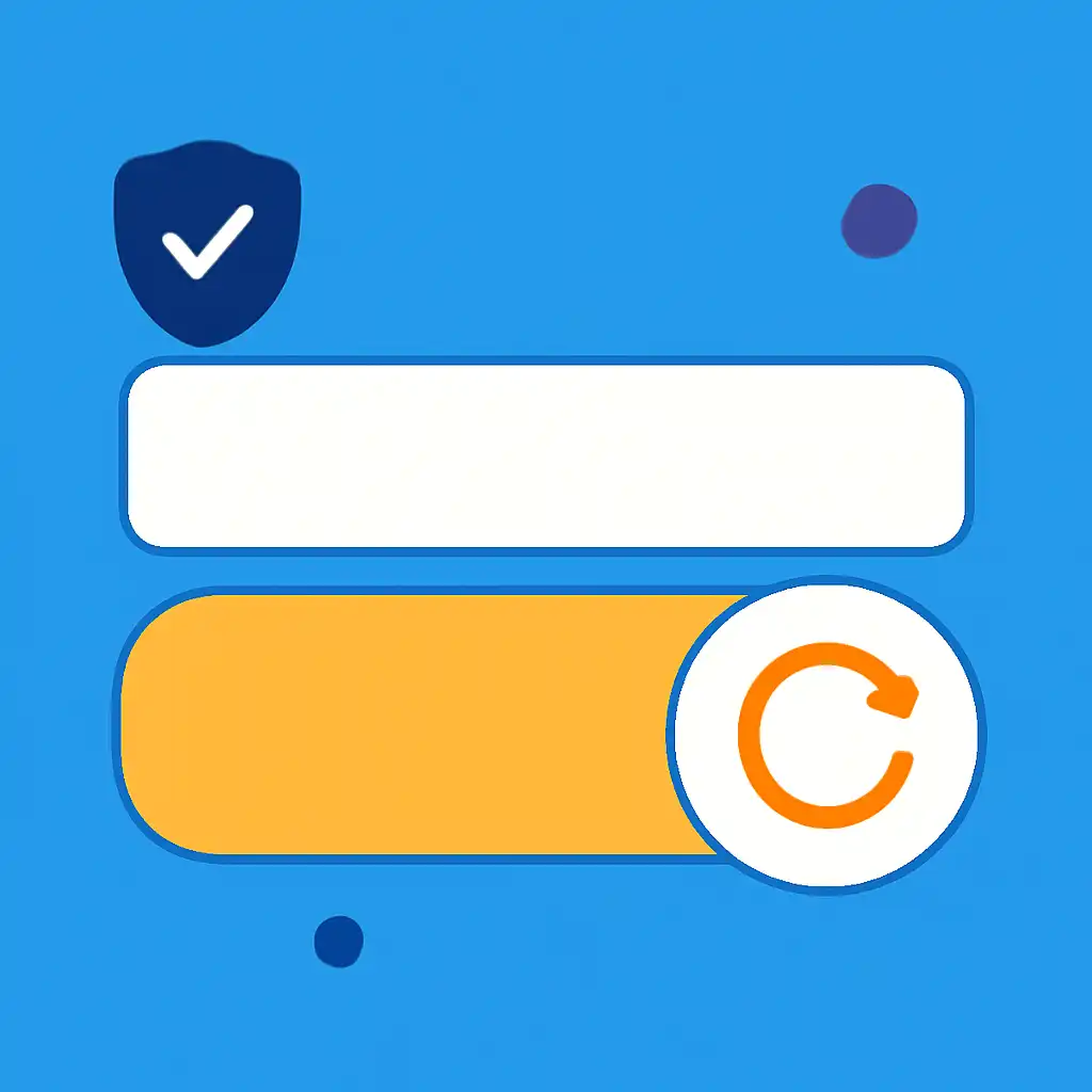 Close-up of button or form field for chasing losses, Spin Game