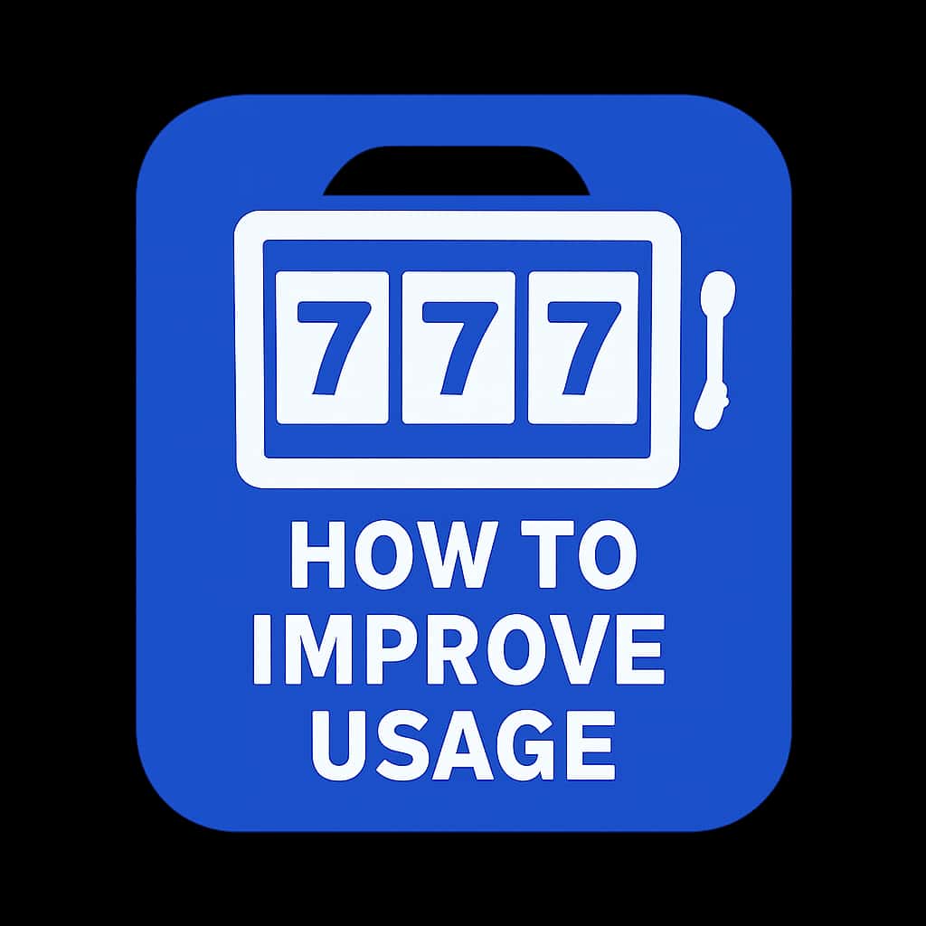 An icon representing guidance on improving 777 Spin usage.