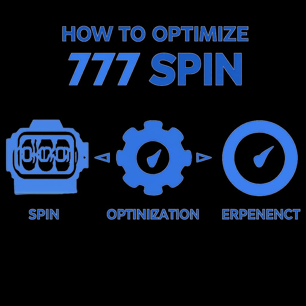 An educational diagram illustrating features of 777 Spin.