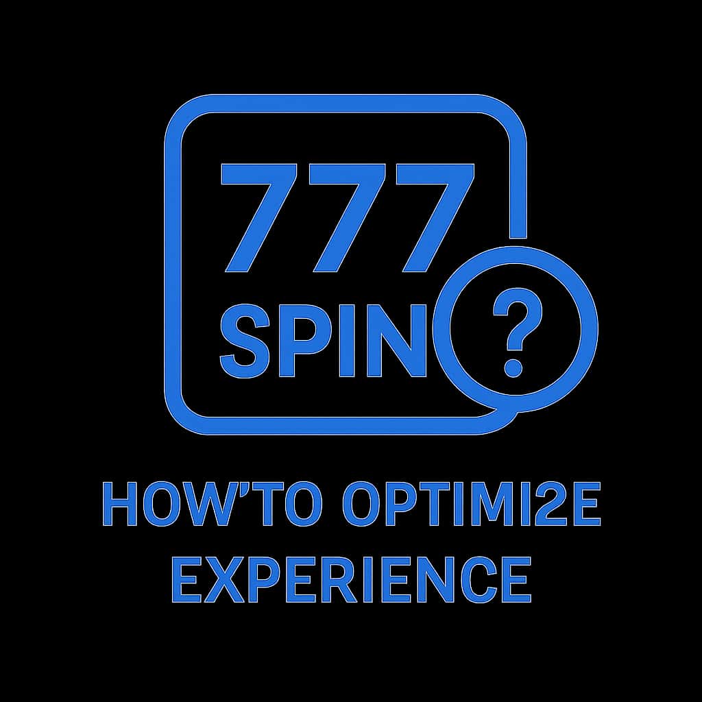An icon symbolizing assistance in optimizing the 777 Spin experience.