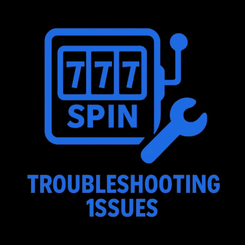 An icon symbolizing support for 777 Spin troubleshooting.
