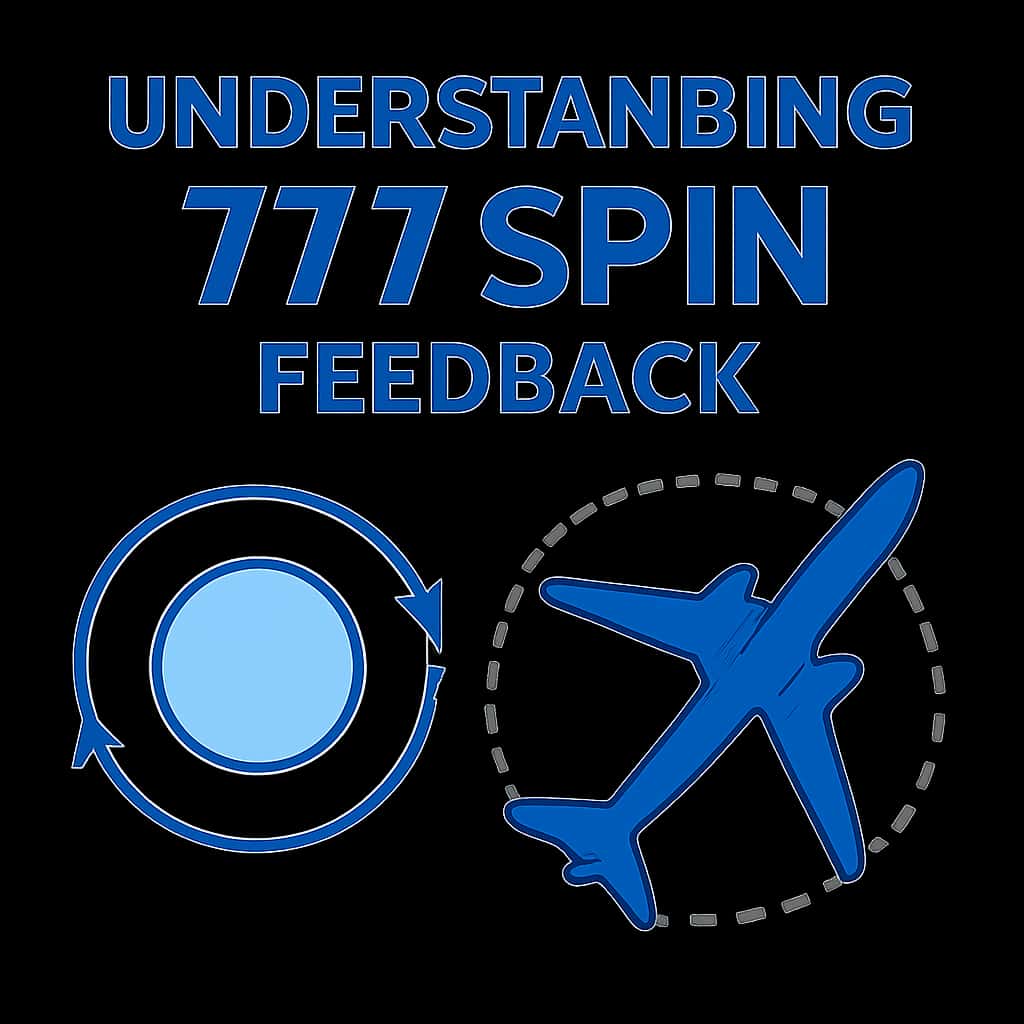 An educational diagram about 777 Spin Feedback.